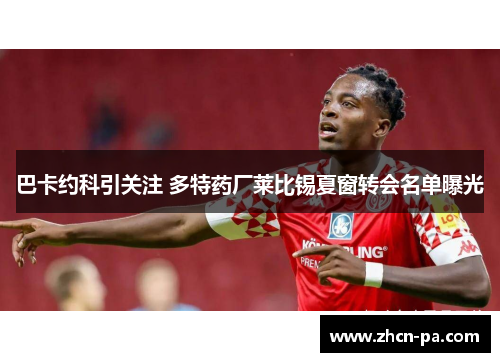 巴卡约科引关注 多特药厂莱比锡夏窗转会名单曝光