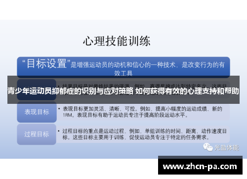 青少年运动员抑郁症的识别与应对策略 如何获得有效的心理支持和帮助